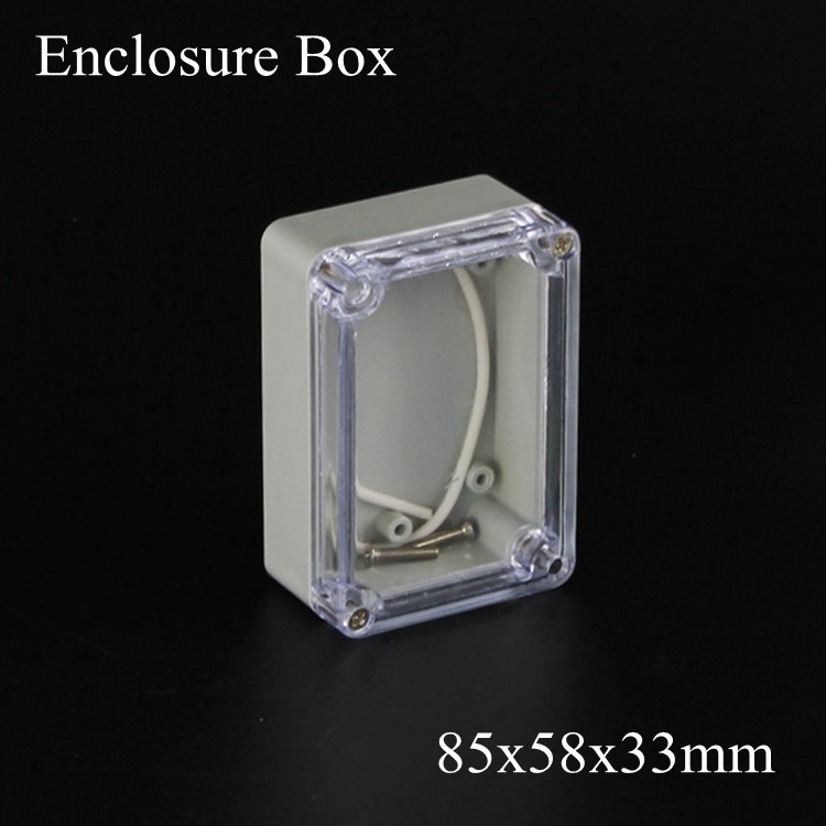 Cheap 83*58*33mm Small Terminal Junction Box Electric With Clear Top wholesale
