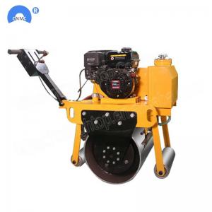 China 3 ton Hand Operated  Double Drum Vibratory Road Roller Mini Road Roller Compactor For Sale on sale