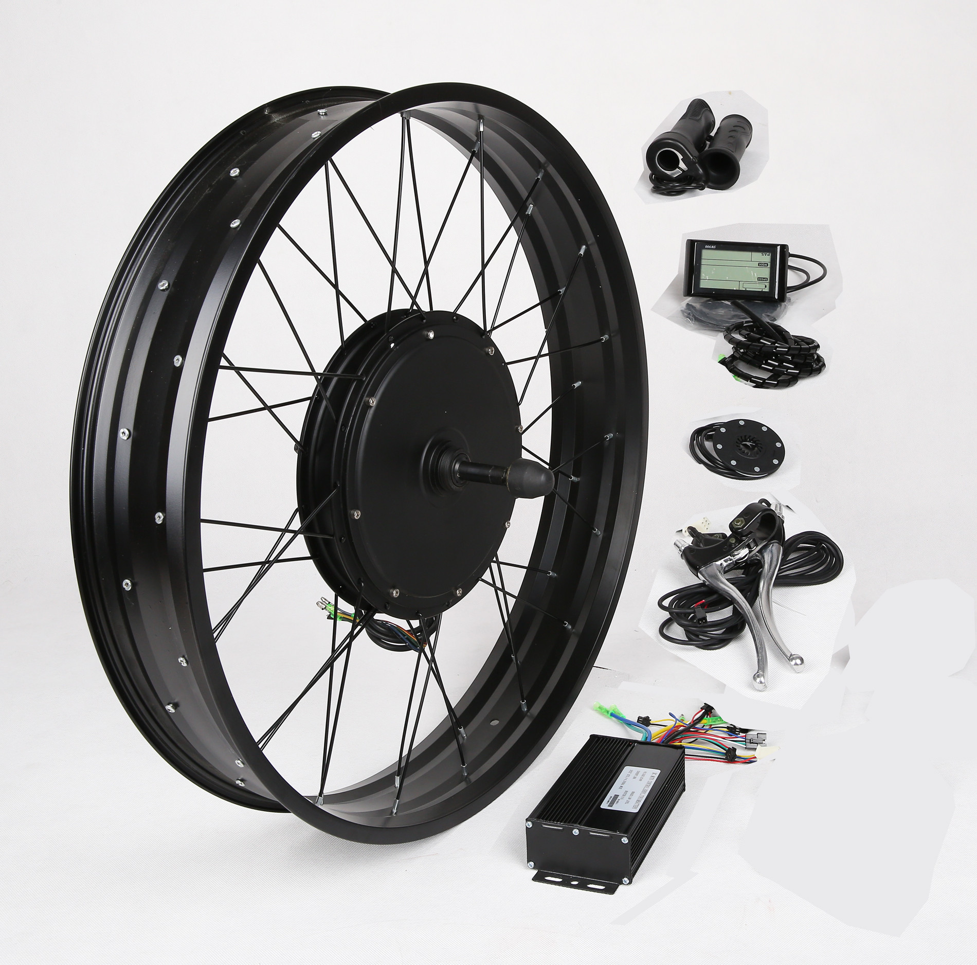 Quality Brushless Gearless E Bike Kit 3000W for sale