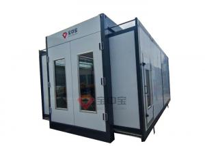 Cheap Movable Spray Booth With Side Wall Expansion Container Paint Room for Car wholesale