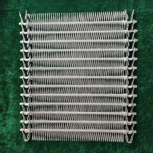 China                  Heat Resistant Stainless Steel Spiral Wire Mesh Belt for Food Cooling Industry              on sale