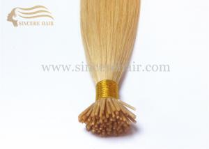 China 20 Blonde Stick Remy Human Hair Extensions for sale - 20 1.0 Gram Straight Pre Bonded I Tip Hair Extensions For Sale on sale