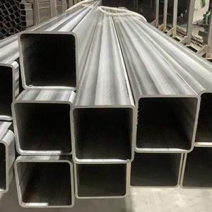 China Stainless Steel Rectangular Pipe Hairline Surface 316 Stainless Steel Square Tube 201 202 304 Stainless Steel Square Pip on sale