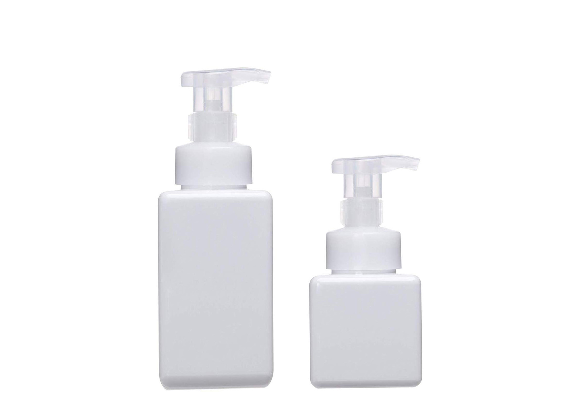 Cheap Cosmetic Packing Lotion Pump Bottle White Foam Pump Dispenser Bottle wholesale