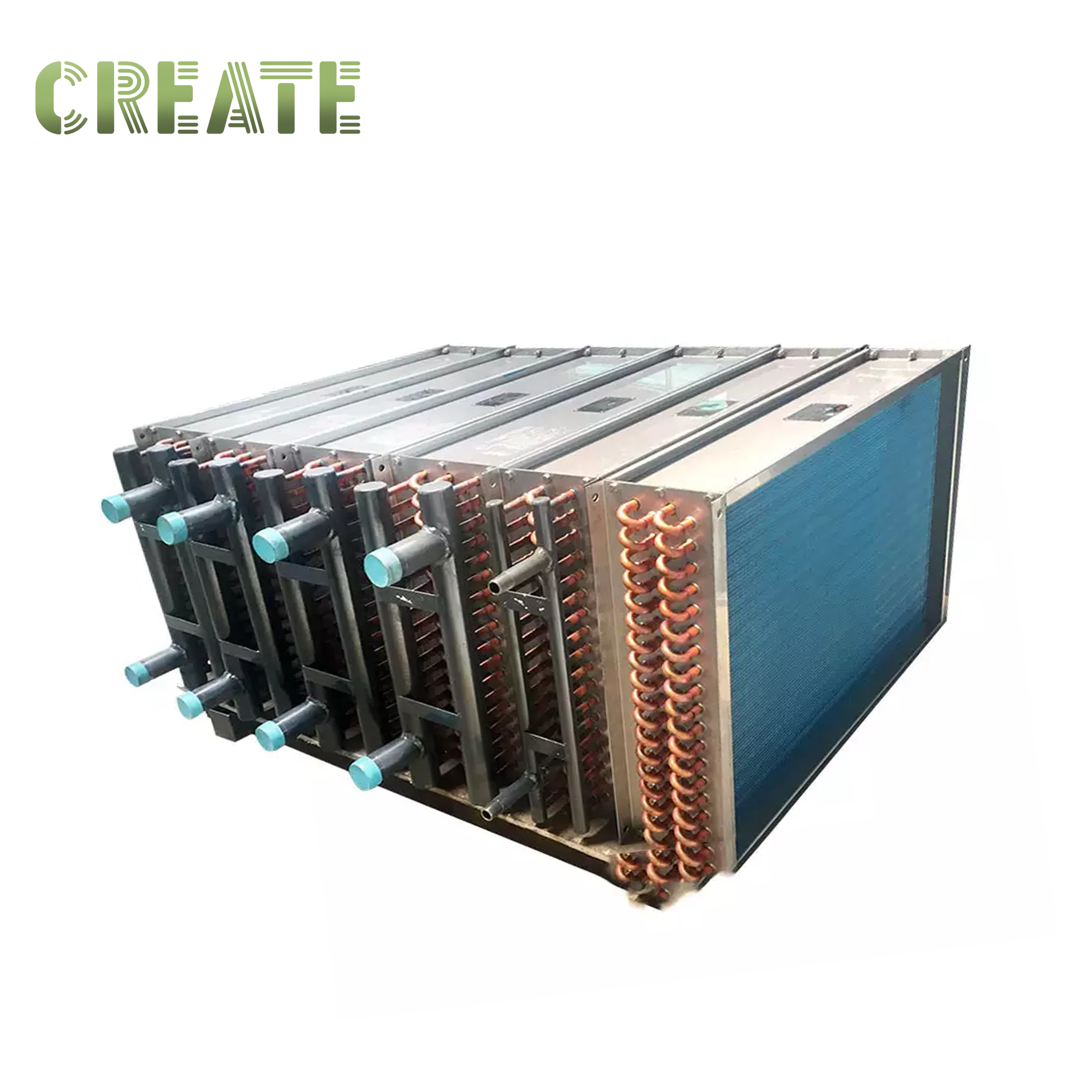 Quality Fin Water Cooling Evaporator Fluid Aluminum Tube Evaporator For Refrigerator for sale