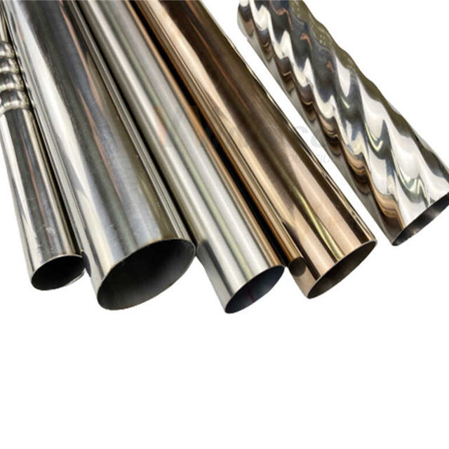 China ASTM A554 Grade 201/304L/316L Stainless Steel Tube Mirror Polishing Surface Decorative Stainless Steel Ornamental Pipe on sale