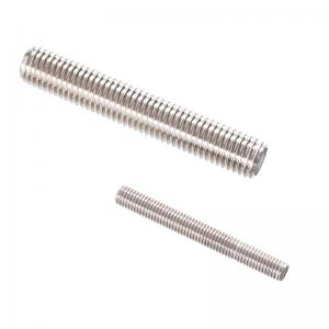 Cheap White Carbon Steel Fully Threaded Rod , Double End Threaded Rod OEM Service wholesale
