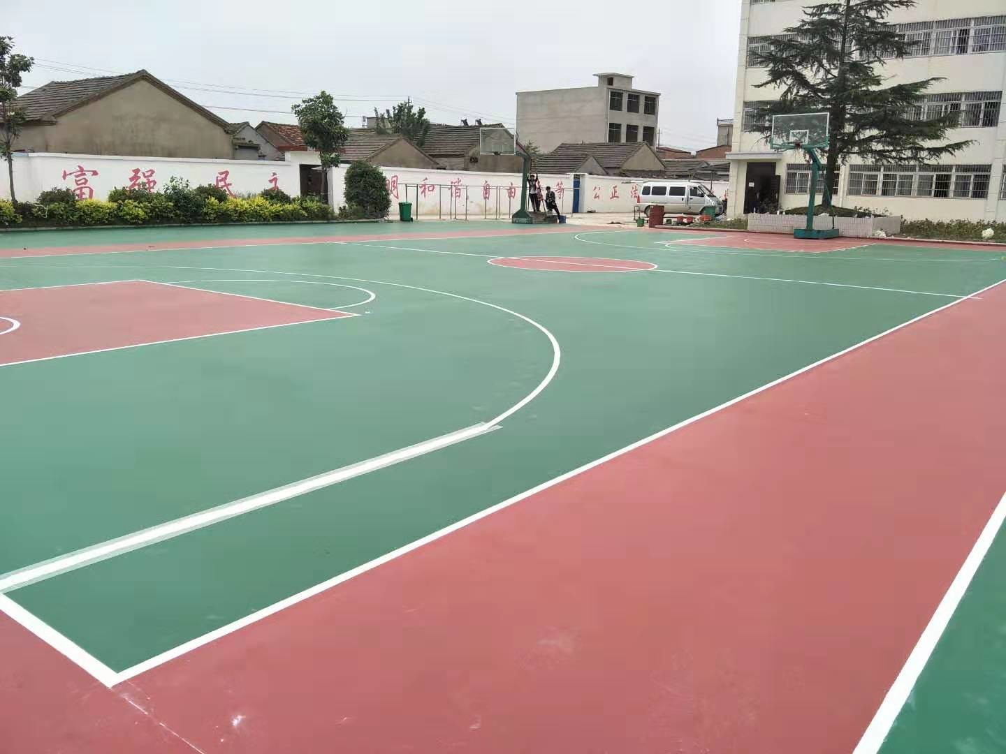 Cheap Slip Resistance Indoor PU Sports Flooring For Volleyball Hockey Court wholesale