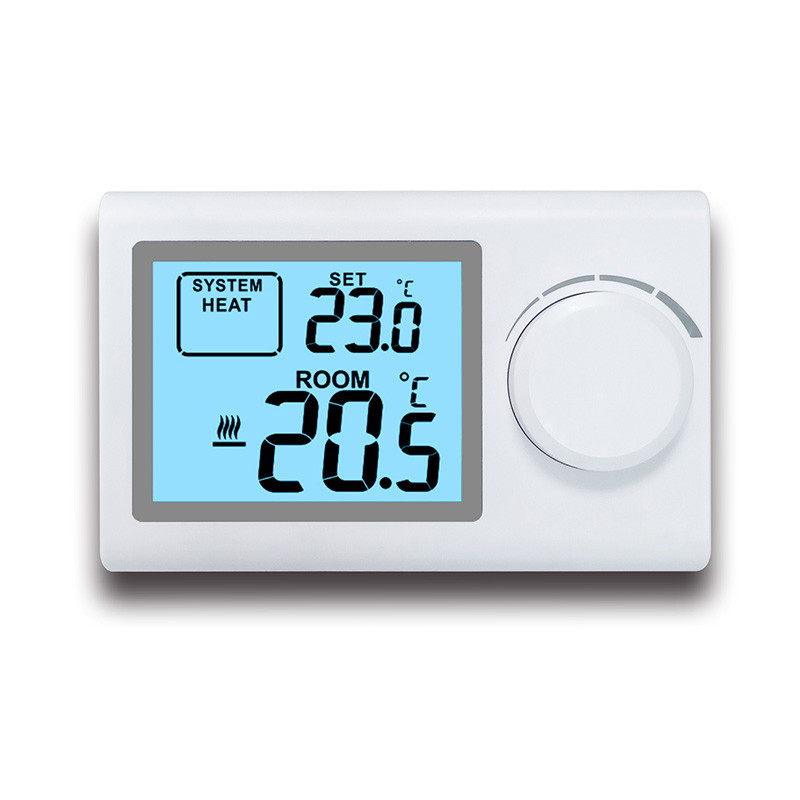 China Boiler Wired Digital Room Thermostat Water Heating Control Temperature Control 	Wired Room Thermostat on sale