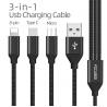 Durable 3 In 1 Multifunctional USB Cable OD 3.5mm for sale
