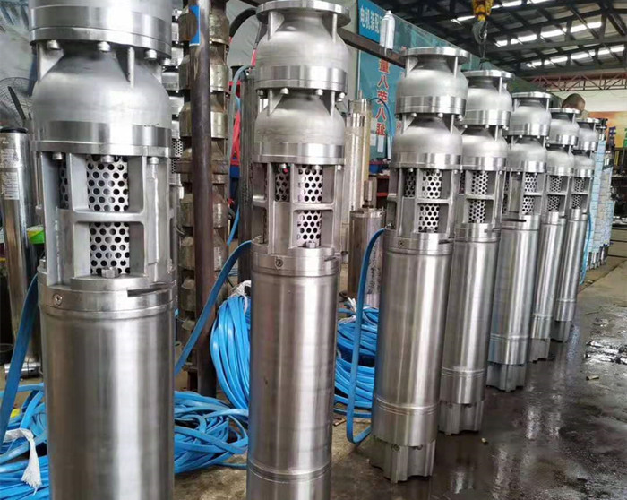 China QJ series Deep Well Submersible Pumps Stainlees Steel 304 / 316 / 316L on sale