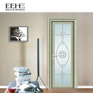 Cheap European Standard Toilet Aluminium Swing Door , Soundproof Grey Aluminium French Doors wholesale