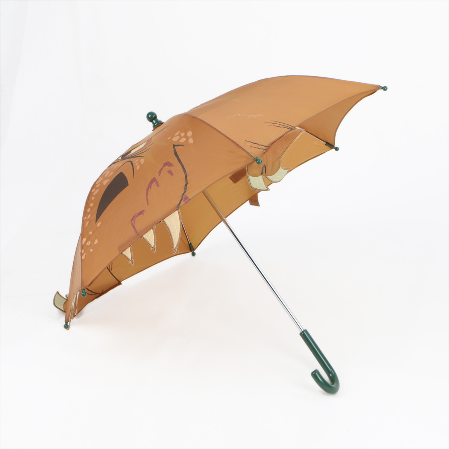Cheap 19 Inch Fox Kids Rain Umbrella 190T Polyester Toddler Boy Umbrella Logo Customize wholesale