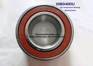 China 30BD40DU auto air compressor bearing doube row angular contact ball bearing 30*55*23mm on sale