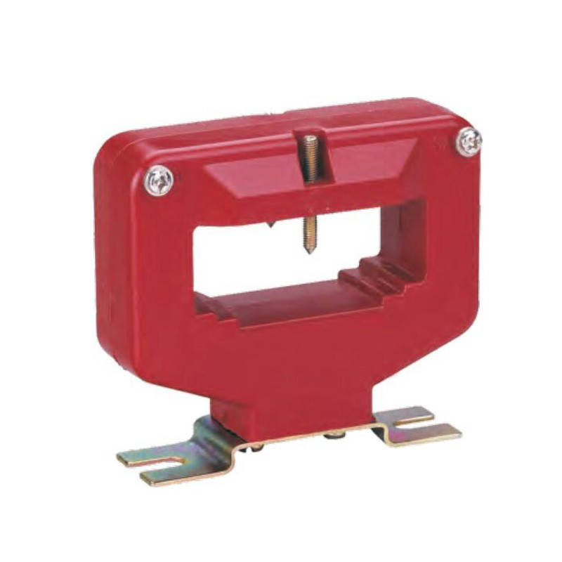 Red Color Cast Resin Low Voltage Current Transformer Plate Fixed Installation for sale