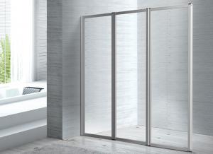 Cheap Folded Screen Glass 1400 X 800 Walk In Shower Enclosure CE SGS Certification wholesale