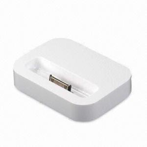 Cheap Washable Horn Stand for iPhone 4/4S, Made of Silicone, Dirt- and Scratch-resistant wholesale