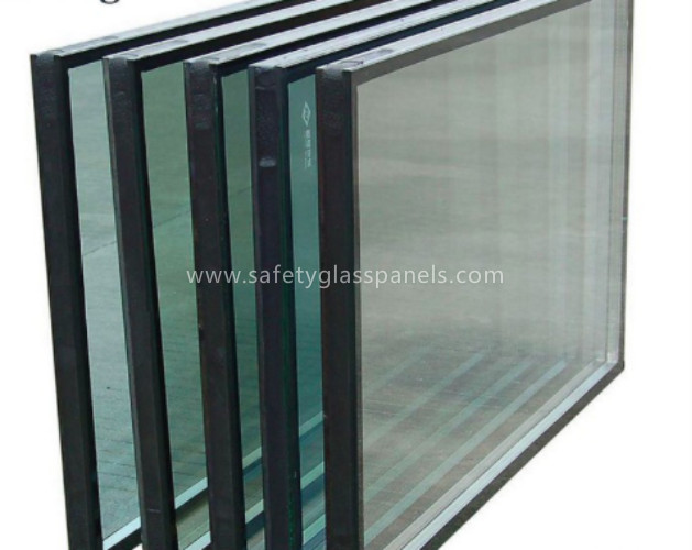 Heat Insulating Sealed Glass Window Units With Sealant , Euro Bronze for sale