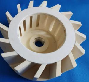 Cheap 99% High Pure Aluminum Oxide Grading Al2O3 Ceramic Impeller High Thermal Resistance wholesale