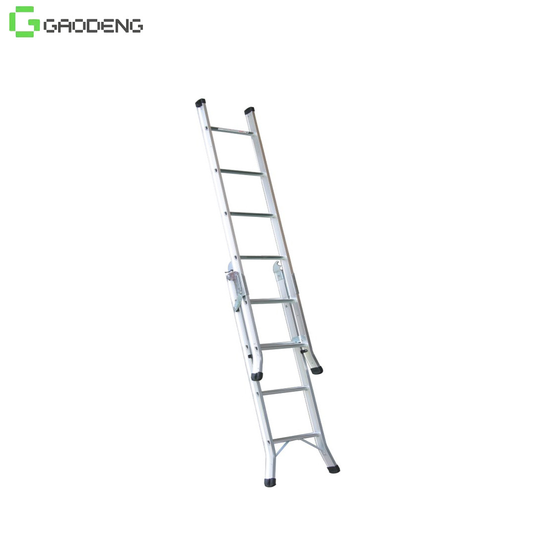 Cheap 4 6 Steps Aluminium Household Ladder 1.3mm 5.7KG Outdoor wholesale