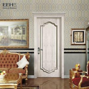 Cheap Luxury Commercial Solid Core Wood Doors / Strong White Wood Interior Doors wholesale