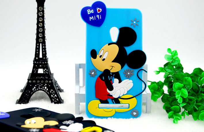 mickey rubber silicon Case For iPhone 4 5s 6s plus SAMSUNG galaxy s5 s4 S6 S7 NOTE 3 5