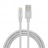 Nylon Braided MFi Certified Apple Lightning Cable 3.5MM 5V 2.4A for sale