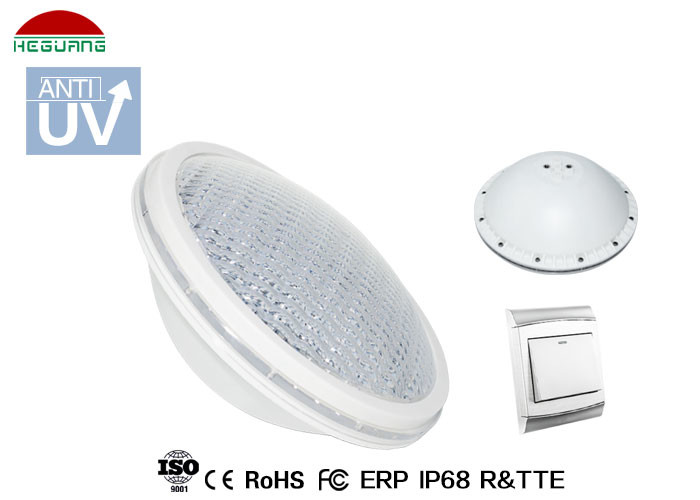 Cheap Plastic Par 56 LED Pool Light Waterproof RGB Switch ON / OFF Control wholesale