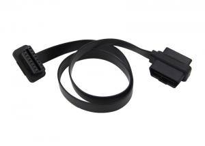Male And Female Obd2 Pass Through Cable J1962 Right Angle 90- Degree