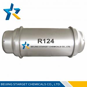 Cheap R124 HCFC Refrigerant, R114 Replacement, Fire-extinguishing Agent With Purity 99.8% wholesale
