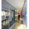 Interior Aluminium Frame Glass Partition Walls Movable For Office Partitions for sale