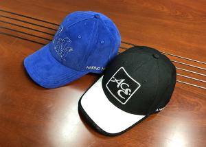 Cheap Customize ACE 6panel structured blue embroidery and rubber patch baseball caps hats wholesale
