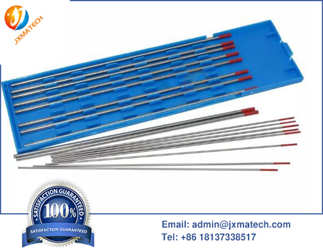 Quality WT20 Red Tungsten Welding Electrodes ASTM B387 - 2010 for sale