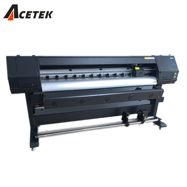China 6ft Wide Format Eco Solvent Printer 2880dpi Cutter Printing Machine on sale