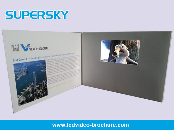 Quality Multi Player Automatic Video Gift Card Video Leather Production Business Cards for sale