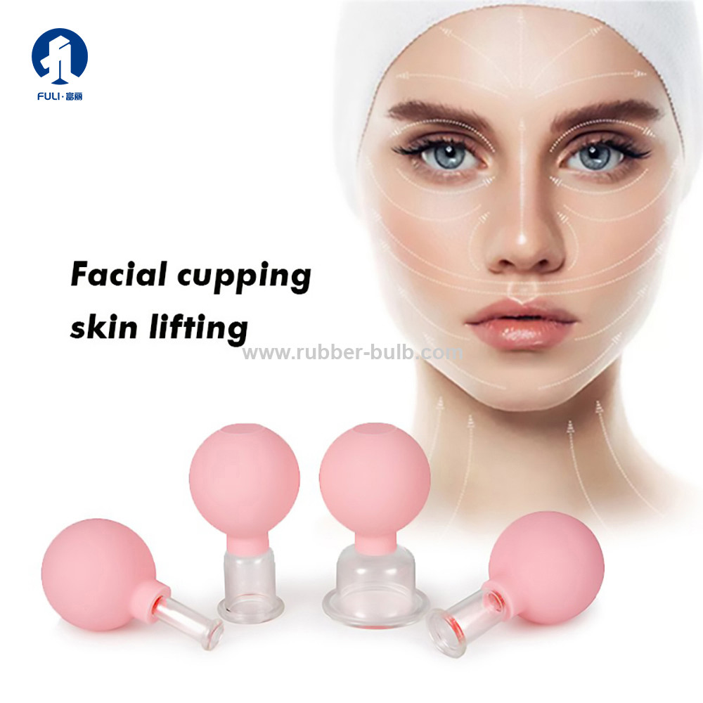 China 4 Size Facial Cupping Therapy Set Glass, Eye Face Vacuum Massage Cellulite Cup - for  Beauty Body Cup  Fascia Massager on sale