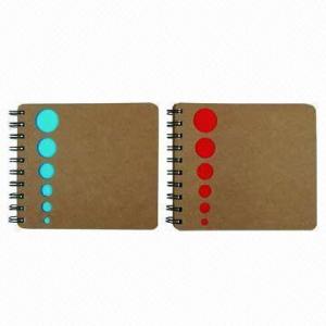 Cheap Recycled Paper Notebooks, Measures 13.3 x 15cm wholesale