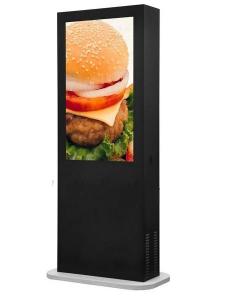 Cheap Outdoor Digital Signage Kiosk , Touch LCD Digital Signage Display Floor Standing wholesale