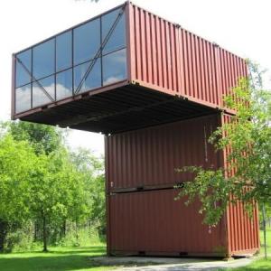 Cheap Movable Shipping Container Cabin / Multi Level Shipping Container House Office Public Toilet wholesale