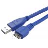 Blue Round USB3.0 Charging & Syncing Cable to Micro USB Cable for sale