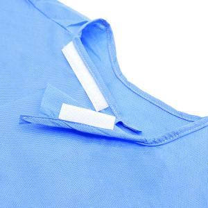 Cheap Dental Medical Isolation Gown Disposable PP SMS Surgical Gown wholesale