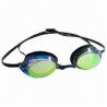 Buy cheap Professional Racing Swimming Goggles with UV and Anti-fog Lens from wholesalers