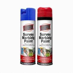 Cheap Aeropak 500ml Survey Marking Spray Paint Metal Can Bean Green Color wholesale