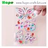 Buy cheap 3D Acrylic Self Adhesive Diamond gem drill stickers Rhinestone Sheet for kids from wholesalers