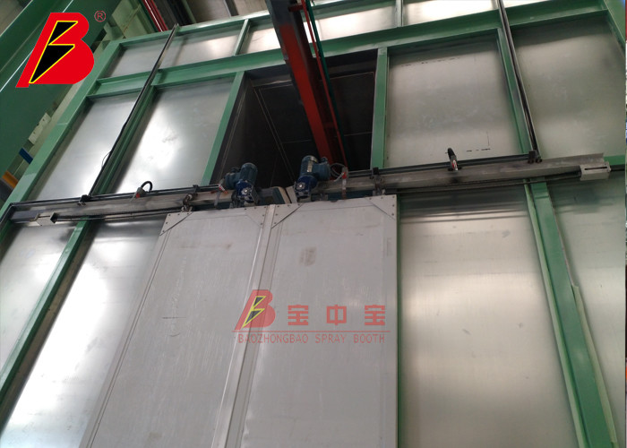 Cheap 90min Automatic Spray Coating Line With Electric Open Metal Doors wholesale
