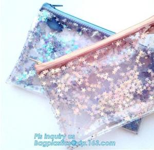 China Cosmetic Zip Bag / Make Up / Toiletry / Washbag, Polyester Make Up Wash Bag Travel Cosmetic Bag with Two Sliders Zipper on sale
