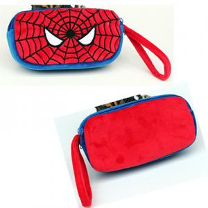 China Cute Spider man Cartoon Characters Plush Pencil Case For Promotion Gifts on sale