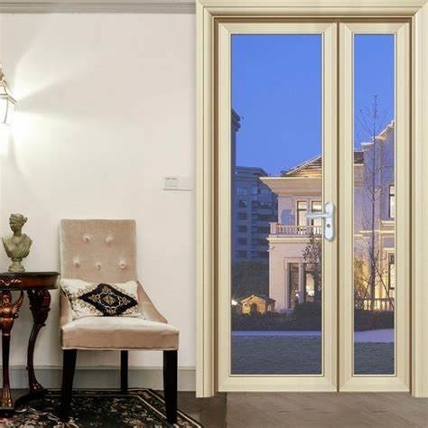 Cheap Villa White Aluminum Frame Hinged Screen Door Corrosion Protection Windproof wholesale