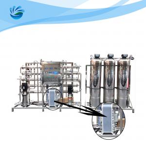 Two Stage Reverse Osmosis EDI Water Treatment Plant Purified Water System