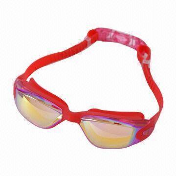 Cheap Multi-mirror Coating Goggles with Adjustable Buckle, Available in Various Colors wholesale